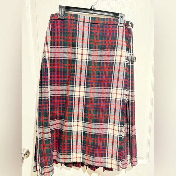 Gael Ladies Kilt 100% Pure Wool 80s Vintage Size 14 Made in Scotland - Picture 3 of 7